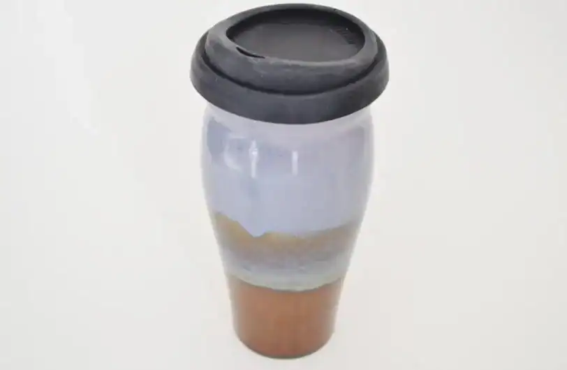 Smooth Glazed 24 oz Travel Coffee Mug - Image 5