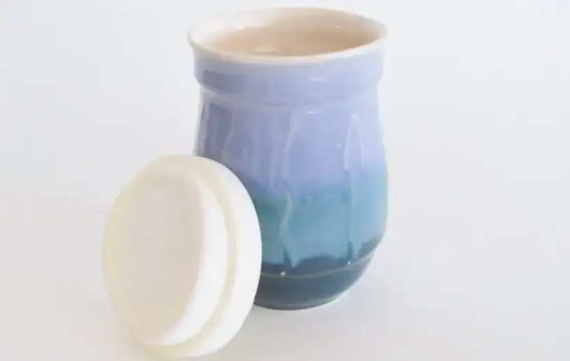 Small 14oz Travel Mug with Slip Design
