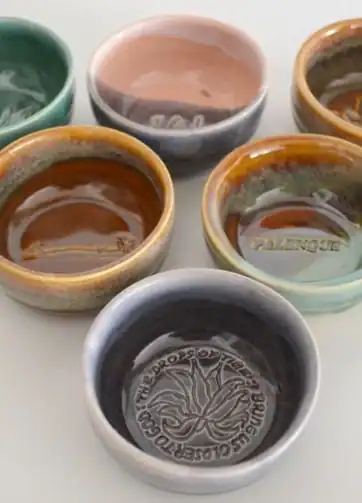 Custom Stamped Copitas de Mezcal 1.8 oz Shot Glass