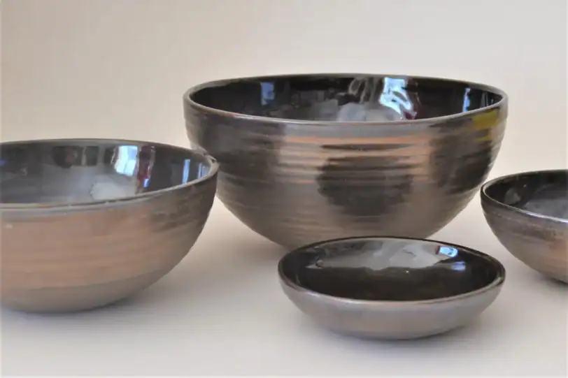 Bronze Nesting Bowls Set of 4