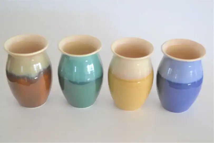 Colorful Jarrito de Barro, Margarita Mug - Image 3