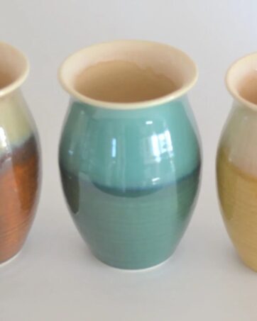 Colorful Jarrito de Barro, Margarita Mug - Teal