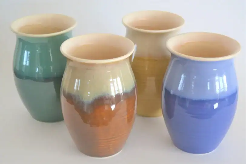 Colorful Jarrito de Barro, Margarita Mug - Image 4