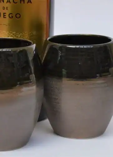 Bronze Stemless Wine Glass