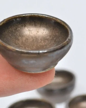 Tiny Bronze Miniature Bowl