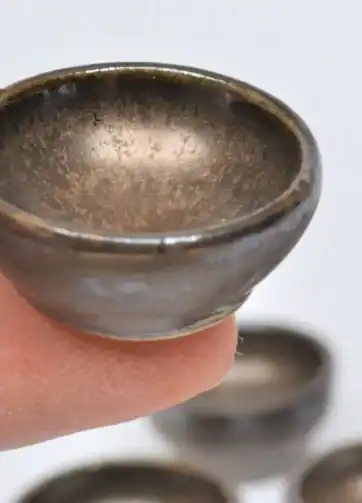Tiny Bronze Miniature Bowl