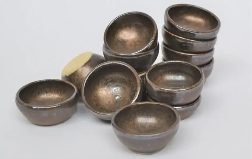 Tiny Bronze Miniature Bowl - Image 3