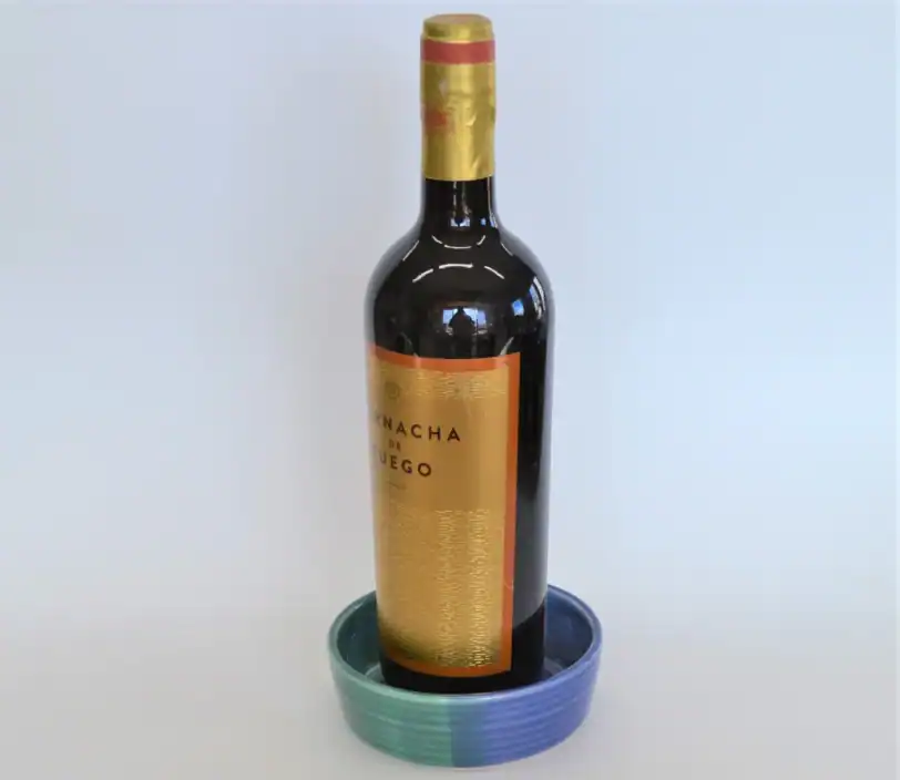 Ribbed Glazed Wine Coaster - Image 3