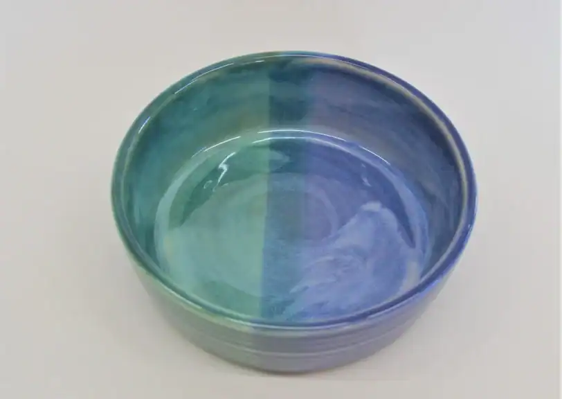 Ribbed Glazed Wine Coaster