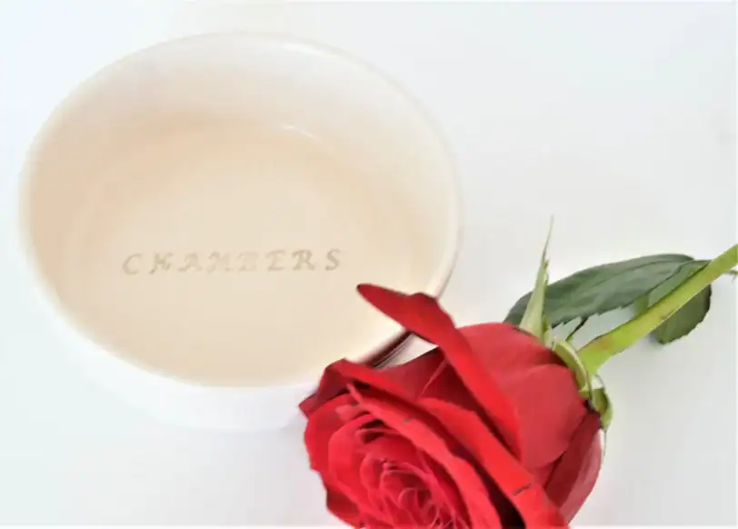 White Personalized Wine Coaster - Image 3