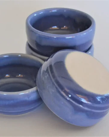 Copitas de Mezcal Plain 2 oz. Shot Glasses - Indigo Blue