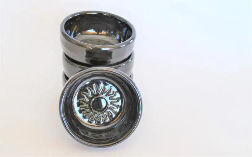 Sun/Agave Copitas de Mezcal, Ceramic 1.8 oz Shot Glass