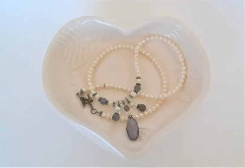 Anniversary Wedding Gold Nesting Heart Dish Set - Image 9