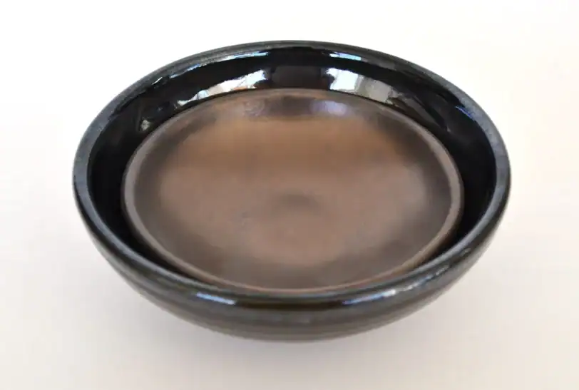 Bronze Two Nesting Catch-All Bowls, Handmade Anniversary Gift - Image 2