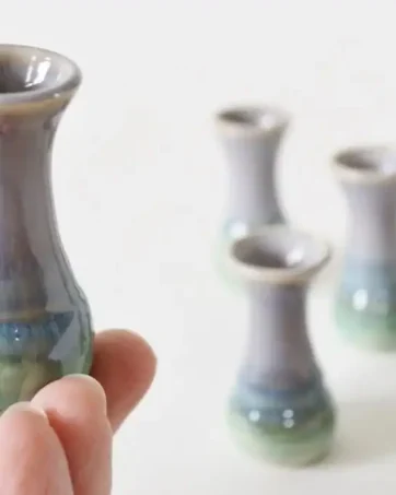 Miniature Vase, 2 1/4" tall