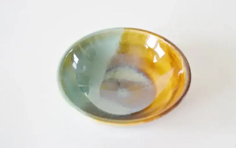 Miniature Tiny Hand-thrown Bowl, 3/4" tall - Image 5