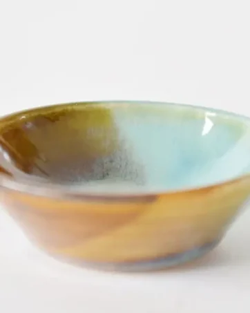 Miniature Tiny Hand-thrown Bowl, 3/4" tall