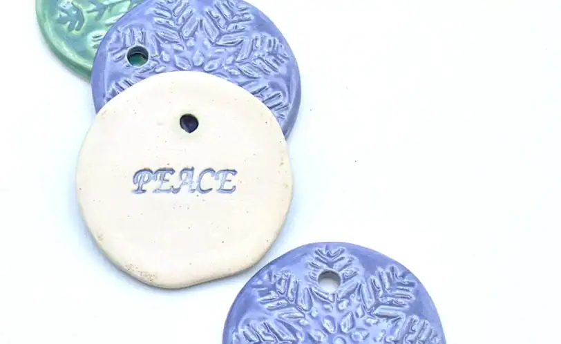 Snowflake Holiday Ornaments Gift Tag + Stocking Stuffer - Image 4