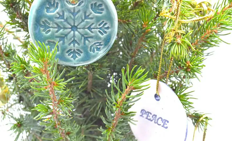 Snowflake Holiday Ornaments Gift Tag + Stocking Stuffer - Image 6
