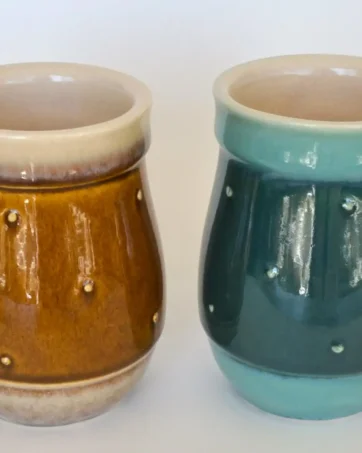 Spotted Glazed 14 oz Travel Mug