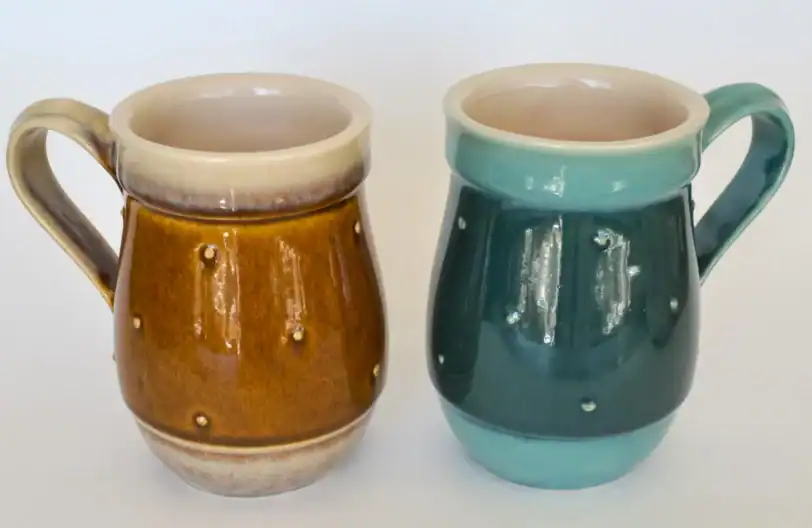 Spotted Glazed 14 oz Travel Mug