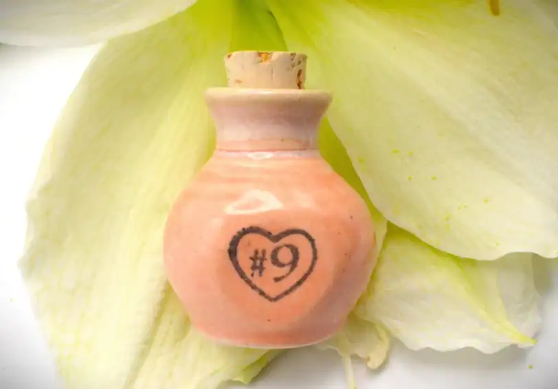 Love Potion No.9 Miniature Tiny Bottle with Cork, 1.5" tall - Image 5