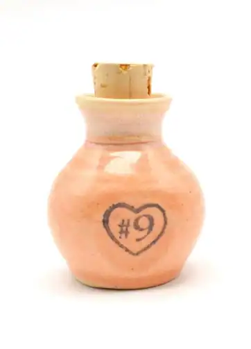 Love Potion No.9 Miniature Tiny Bottle with Cork, 1.5" tall