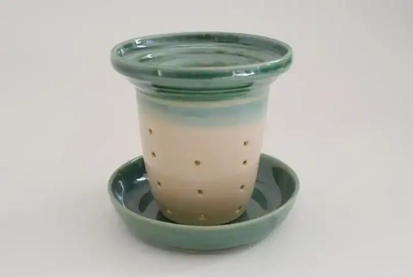 Ceramic Tea Infuser with Lid