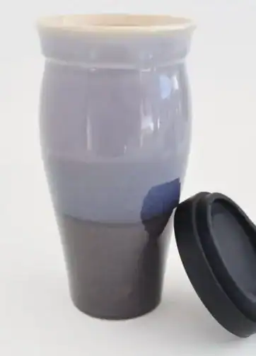 Smooth Glazed 24 oz Travel Coffee Mug - Lilac