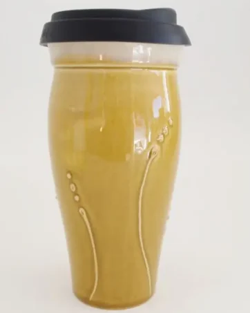 Slip-Design 24 oz To-Go Travel Mug - Yellow