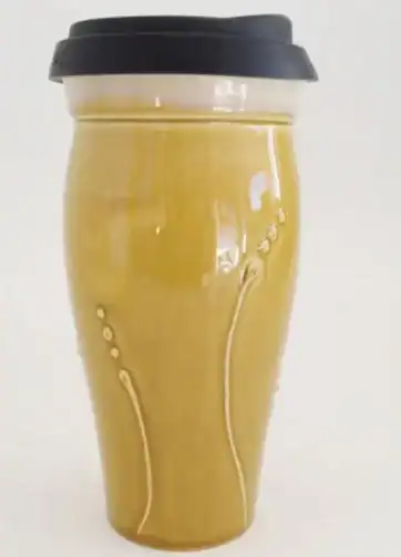 Slip-Design 24 oz To-Go Travel Mug - Yellow