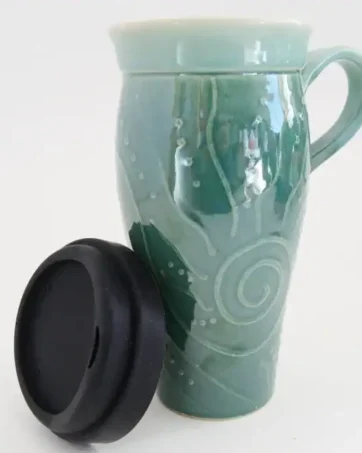 Slip-Design 24 oz To-Go Travel Mug - Green