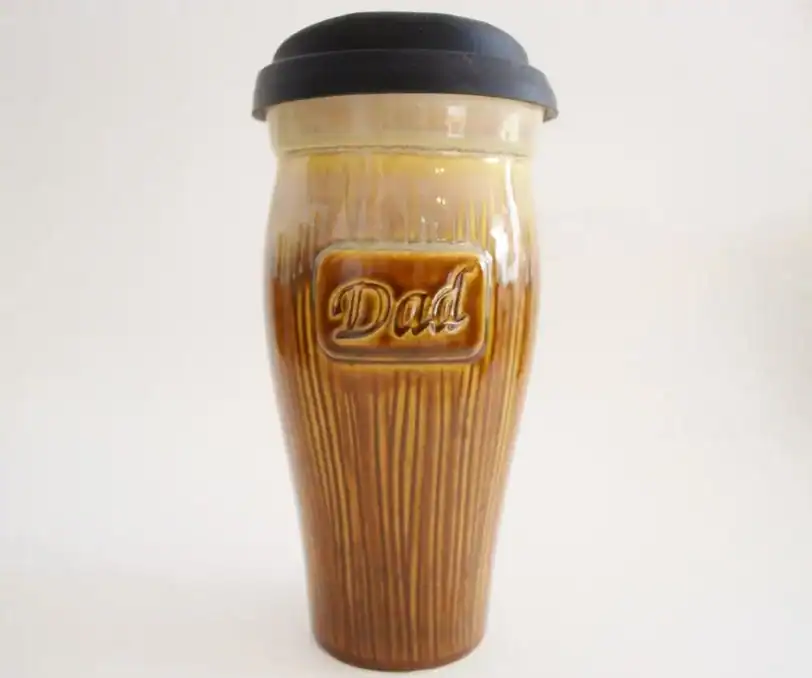 "Dad" 24 oz Travel Mug, Personalized - Image 2