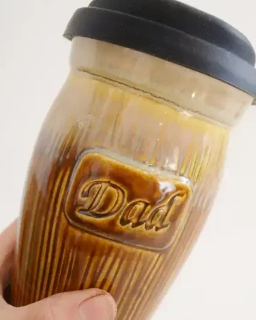 "Dad" 24 oz Travel Mug, Personalized