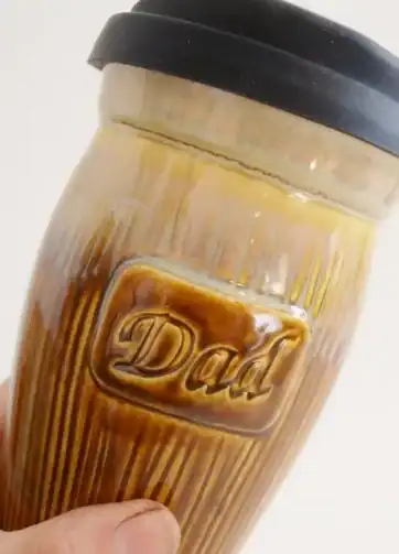 "Dad" 24 oz Travel Mug, Personalized