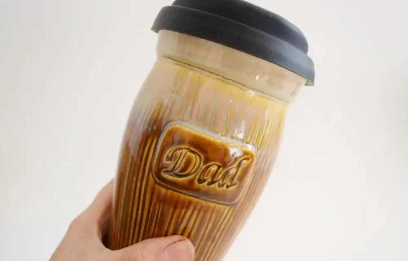 "Dad" 24 oz Travel Mug, Personalized